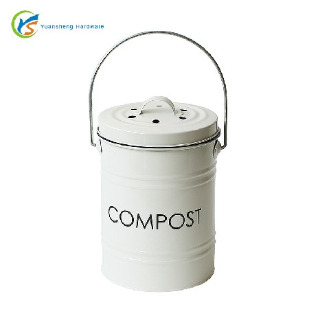 compost bin厨余堆肥桶 创�z意花园垃圾桶 厨房堆肥桶